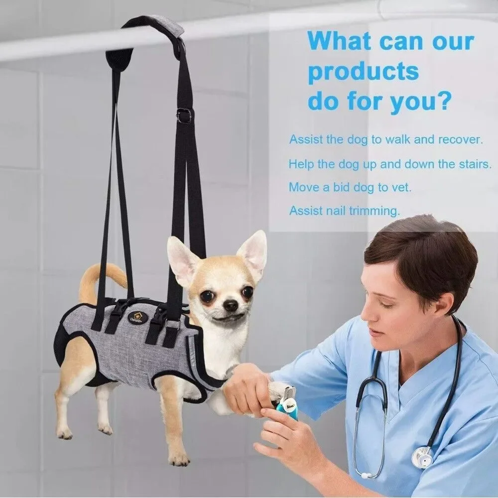 Own Pets harness gray‎ and black for large dogs